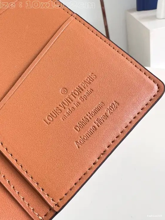 VUITTON LOUIS BRAZZA WALLET-10*19*2cm 0328